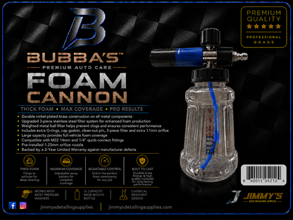 BUBBA’S Foam Cannon