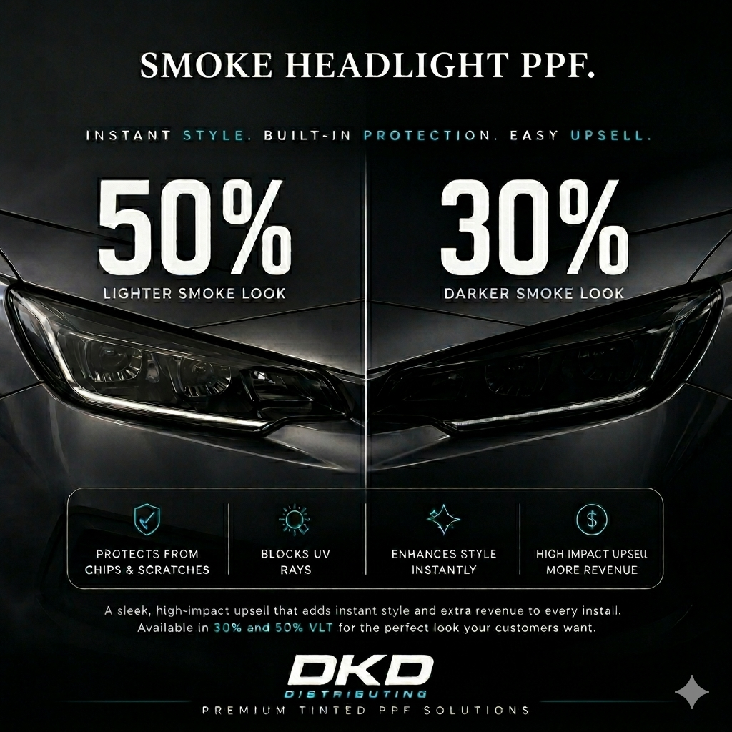 Smoke PPF for Headlights & Taillights