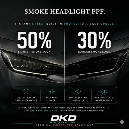 Smoke PPF for Headlights & Taillights