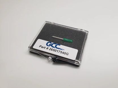 GCC cutting blade in foam-lined protective case