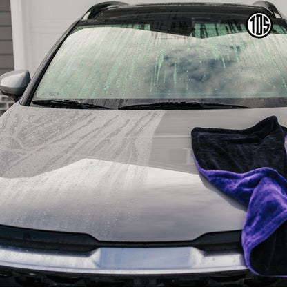 TDS 1600 GSM Twisted Loop Drying Towel - Purple.
