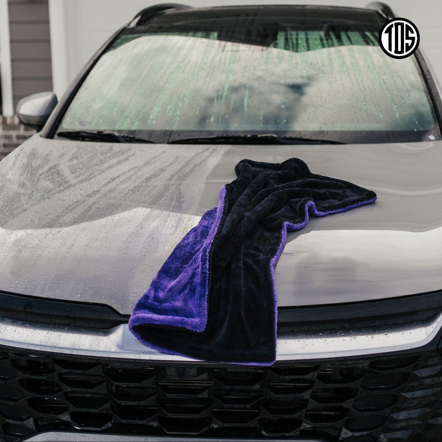 TDS 1600 GSM Twisted Loop Drying Towel - Purple.