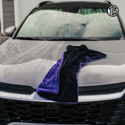 TDS 1600 GSM Twisted Loop Drying Towel - Purple.